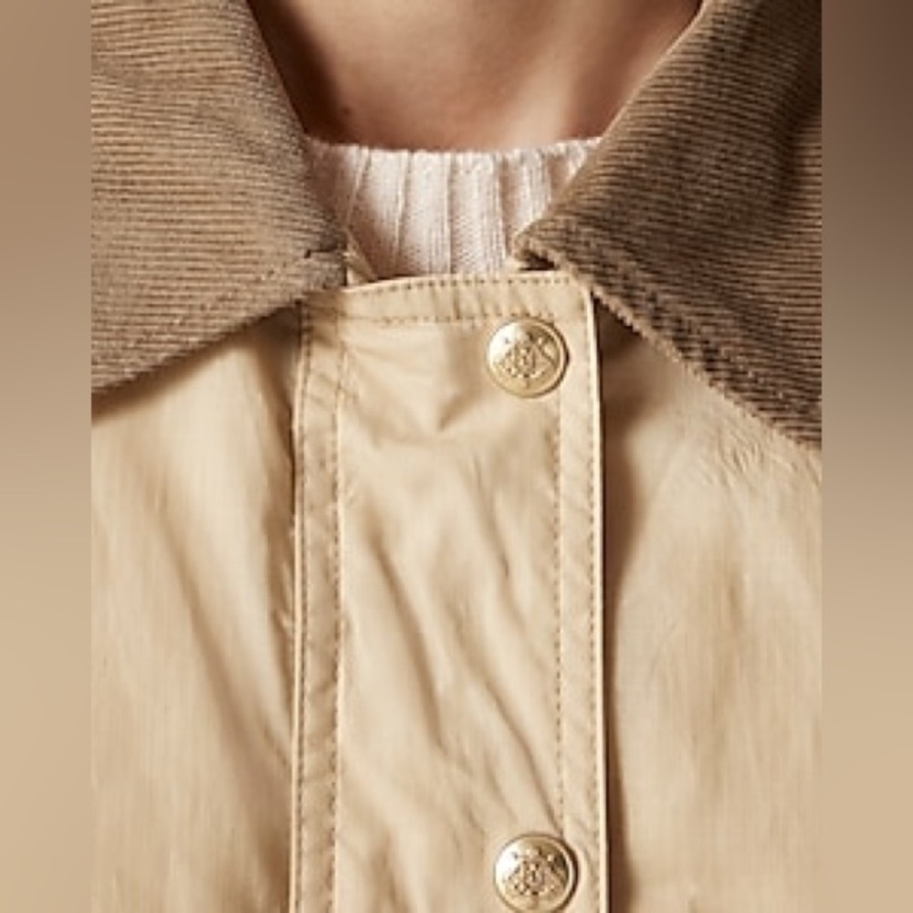 J. Crew Short Barn Jacket™ in English ripstop cotton - Picture 3 of 4